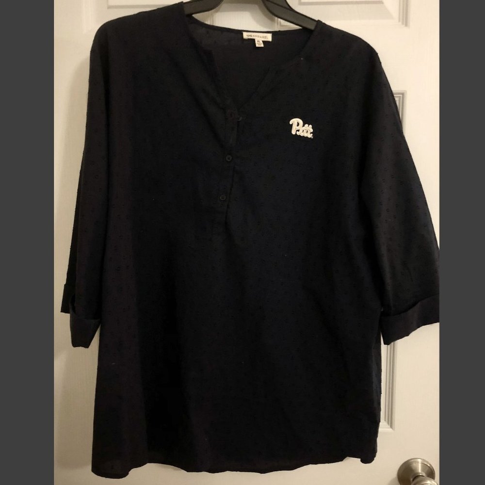 Pitt Panthers Navy Women's Tunic - XL